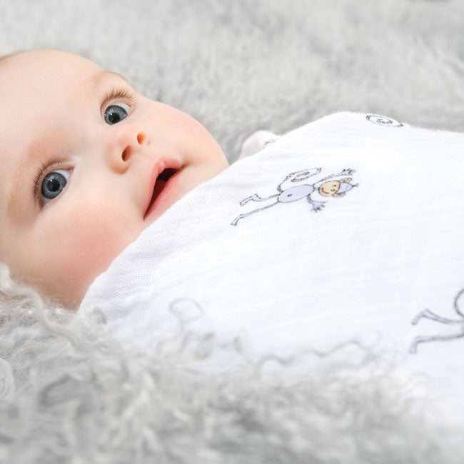 aden + anais jungle jam classic muslin 4-pack swaddles