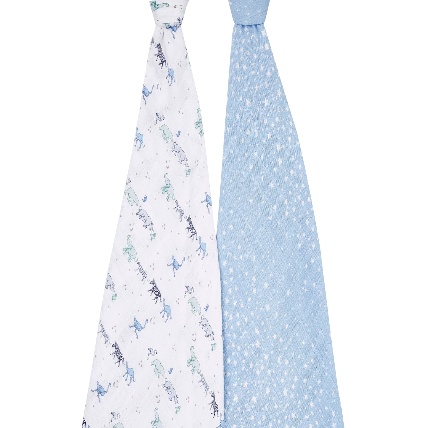aden + anais rising star 2-pack muslin swaddles