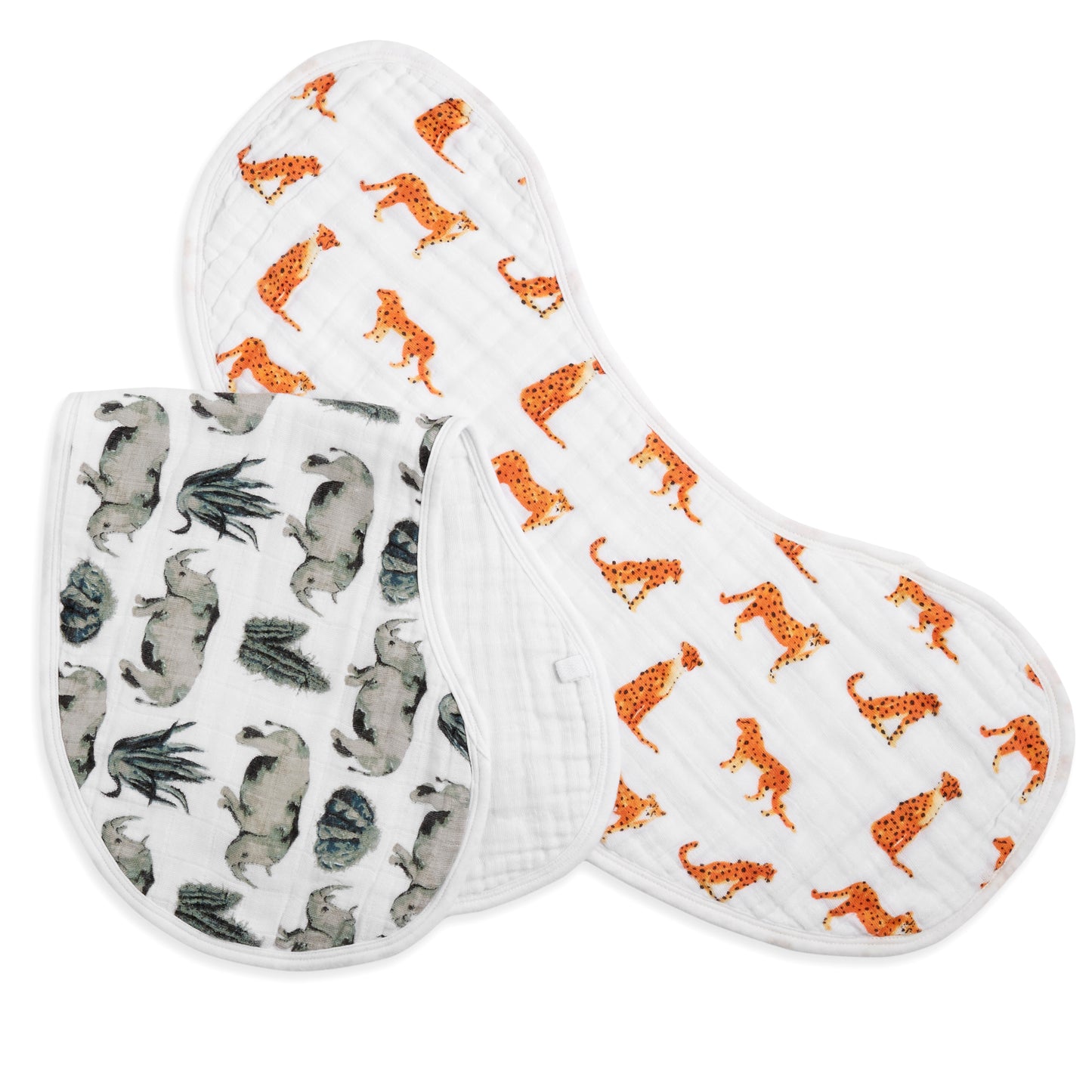 aden + anais serengeti classic burpy bibs 2 pack