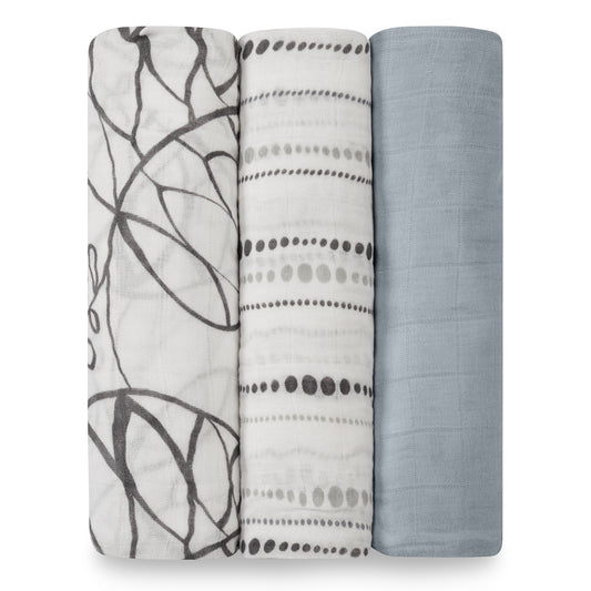 aden + anais moonlight 3-pack swaddles
