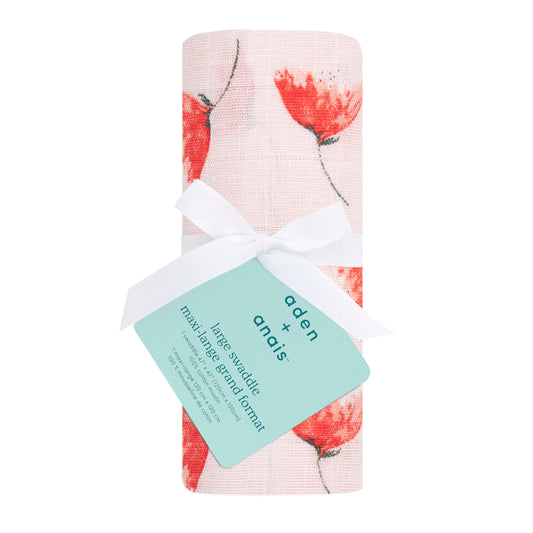 aden+anais picked for you - poppies classic single swaddle