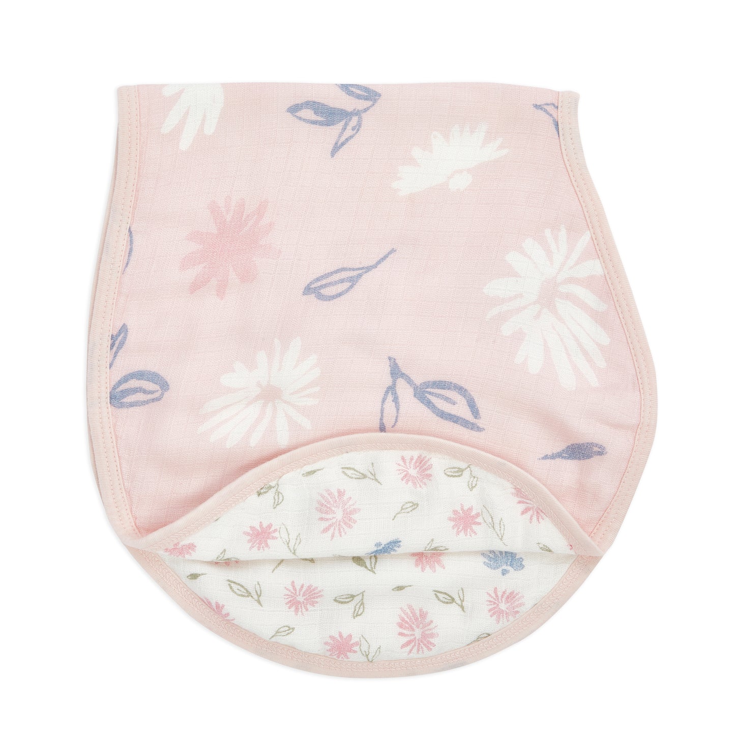 aden + anais vintage floral - white flower bib single
