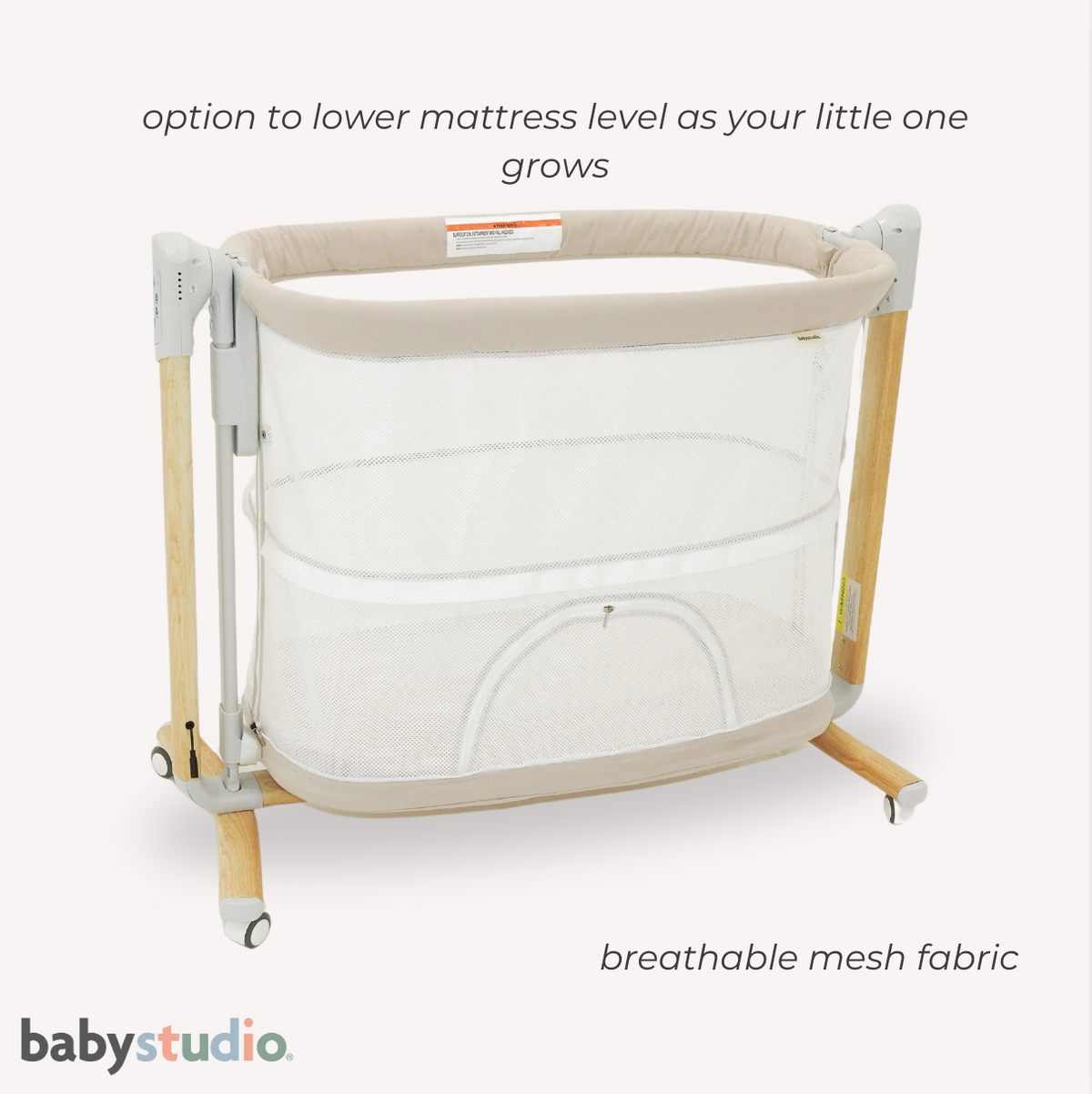 Rockabye V2 - The Soothing Bassinet (mattress included)