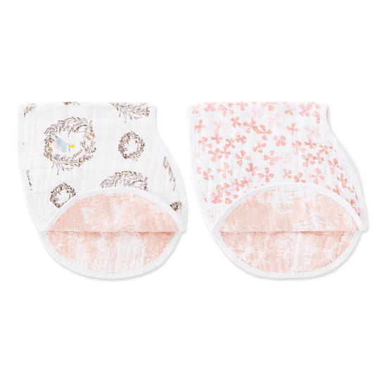 aden + anais birdsong classic burpy bibs 2 pack