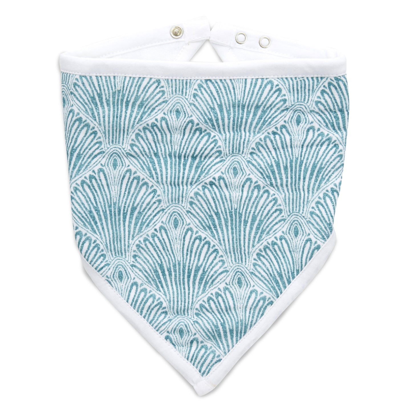 aden+anais 1 pack paisley teal classic bandana bib