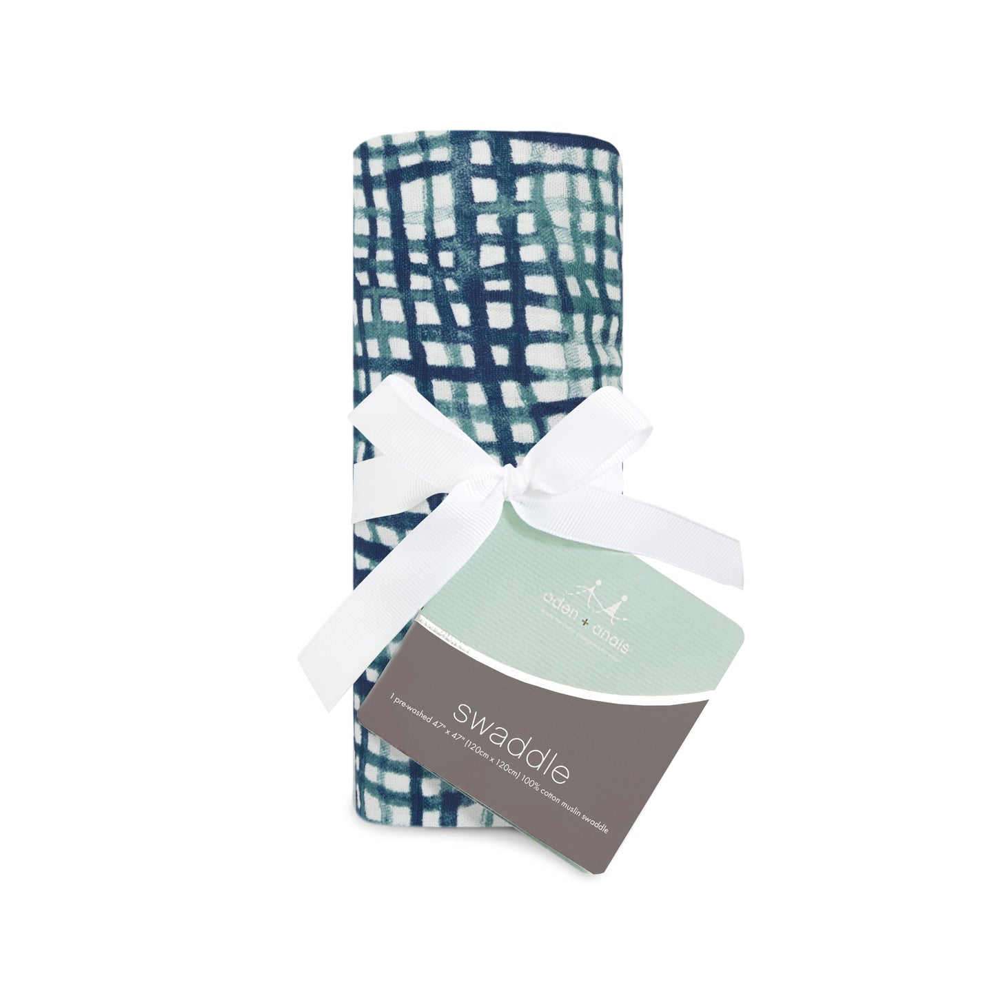 seaport - net silky soft bamboo swaddle