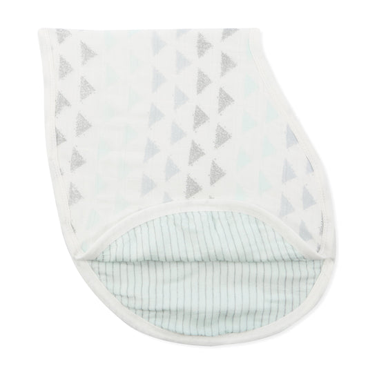 aden + anais metallic skylight birch silky soft burpy bib single