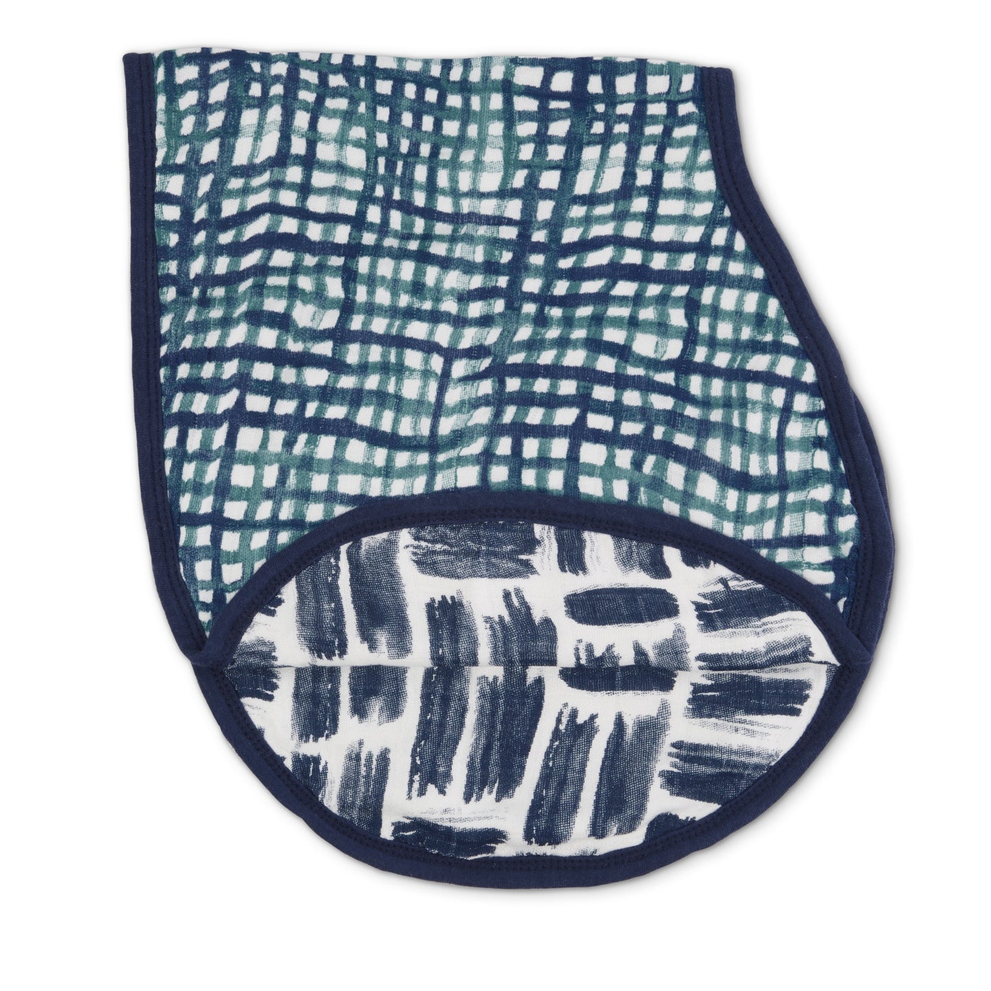 seaport silky soft bamboo burpy bib
