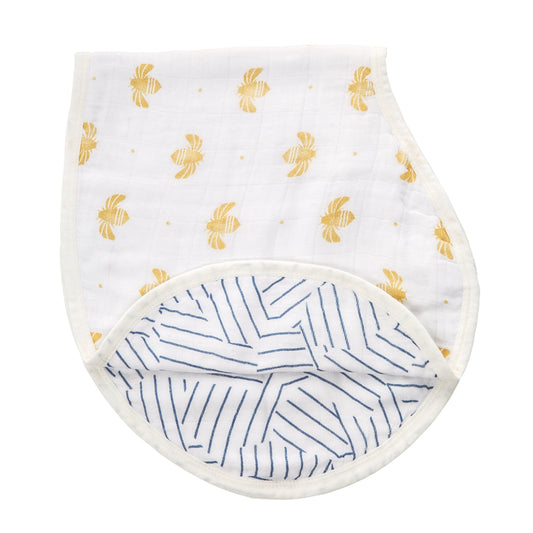 aden + anais golden sun silky soft burpy bib single