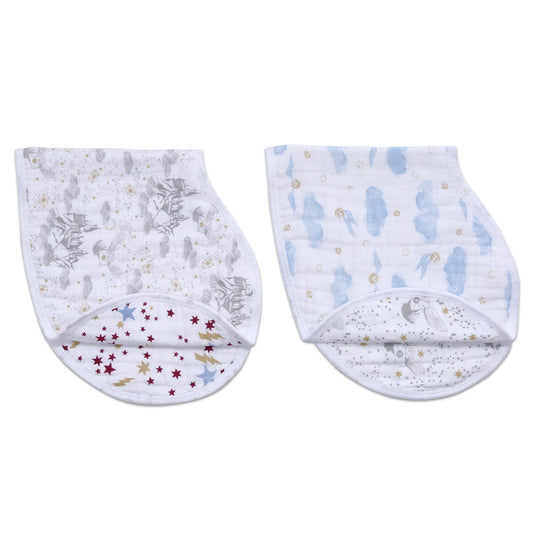 aden + anais harry potter classic burpy bibs 2 pack