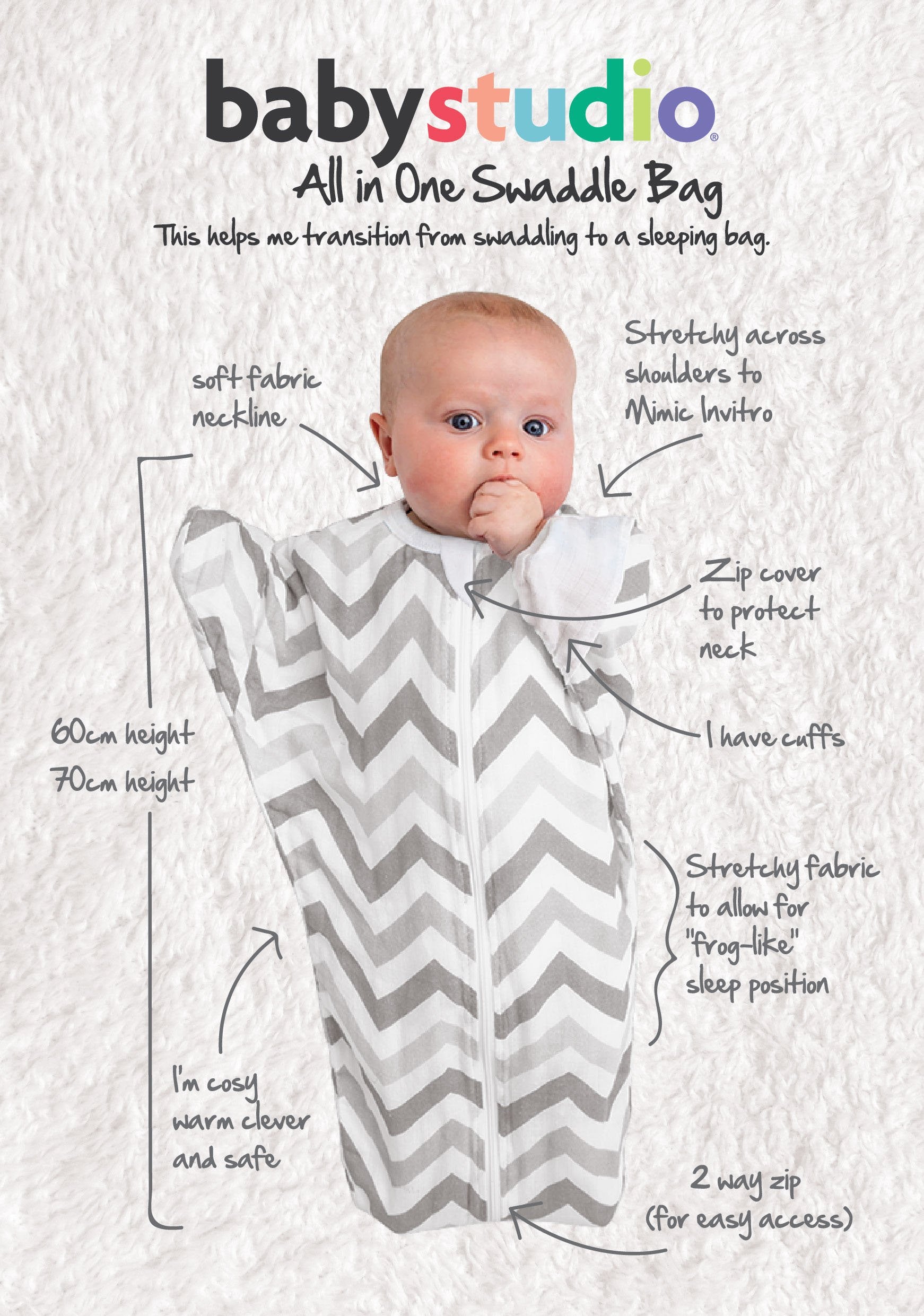Baby studio shop sleeping bag